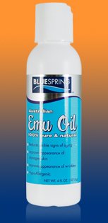 Bluespring 4 oz Pure Emu Oil