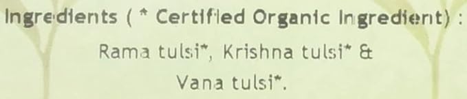 Davidson's Organics, Tulsi Pure Leaves, Loose Leaf Tea, 16-Ounce Bag