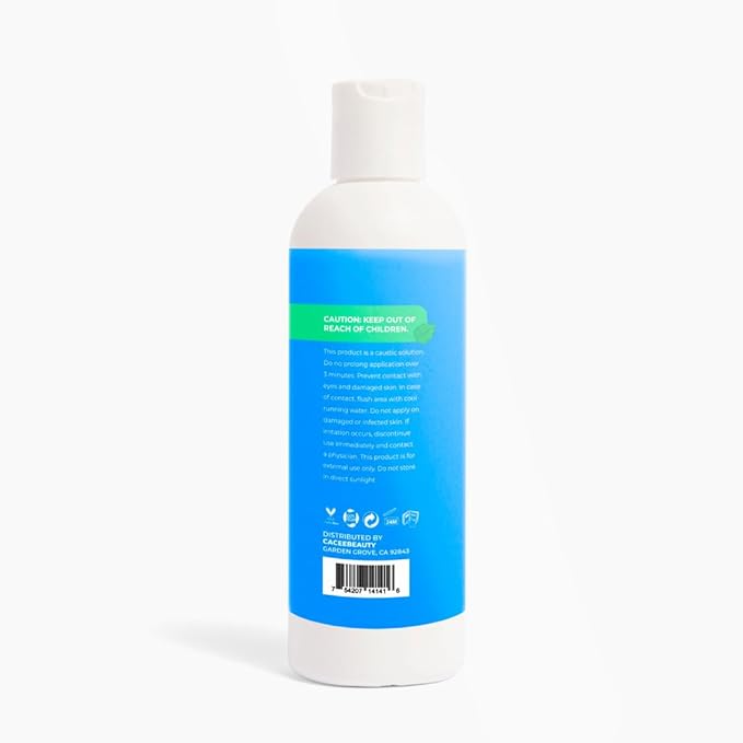 Cacee Callus Remover for Feet 8oz, Gel Formula with Mint Eucalyptus Scent, Works Great with Foot Scrubber, Foot File, or Pumice Stone, Callous or Corn Remover