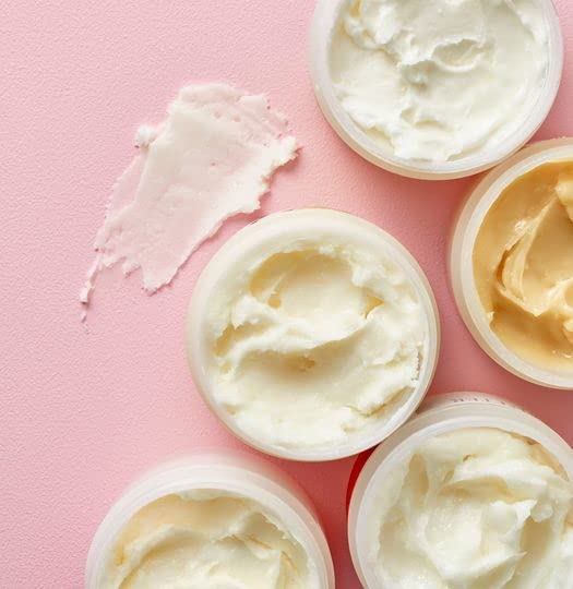 Rose Hips Whipped Body Butter 5oz with Nourishing Shea Butter and Coconut Oil Paraben Free Vegan Made in USA