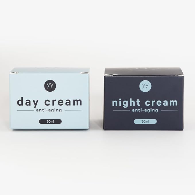 All-in-one | Combines a moisturizer, Toner, and Anti-Aging | Made in The U.S.A. (1 Pack, Day and Night Cream)