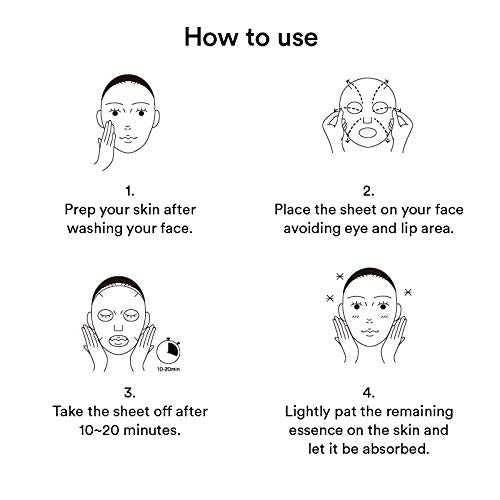 Abib Gummy Sheet Mask Heartleaf Sticker 10 Sheets I CICA Soothing for Sensitive and Dry Skin, Refreshing and Hydrating Korean Facial Mask