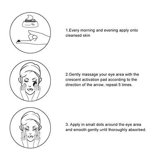 T2 O3.0 Oxygen Eye Cream For Dark Circles Puffiness Wrinkles Fine Lines Firmness Bags Crow's Feet 5 ml