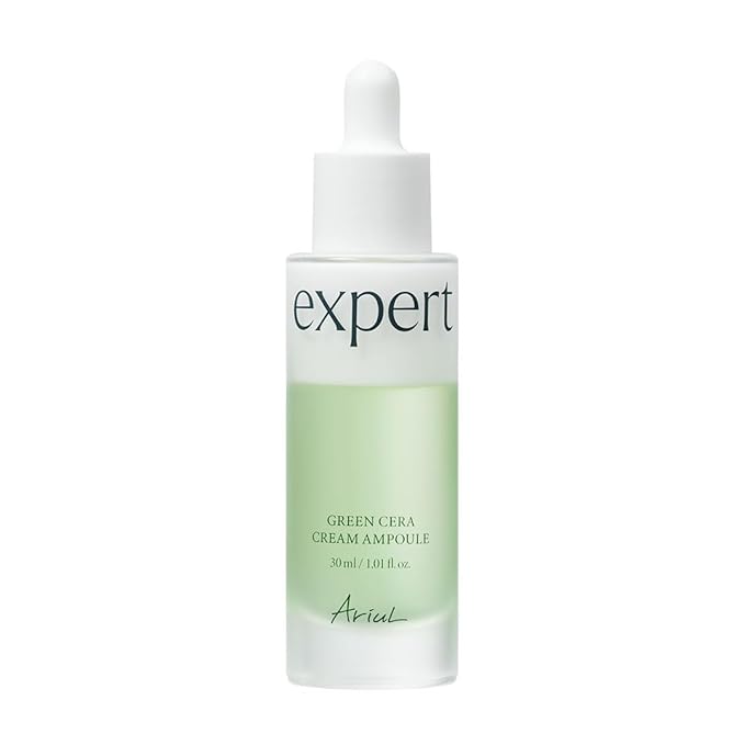 Ariul Expert Green Cera Cream Ampoule β Retinol for Skin Firming, Carnosine & Mugwort Ceramide for Hydration & Barrier Support, Radiance Boosting, Vegan Formula, Korean Skin Care, 30ml / 1.01 fl. Oz