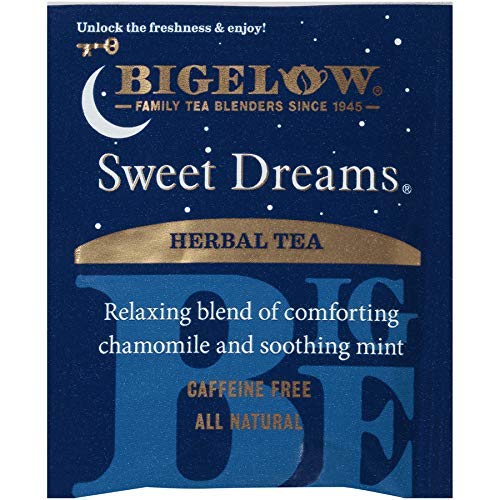 Bigelow Tea Herbal Tea Sweet Dreams 20 Count (Pack of 3)