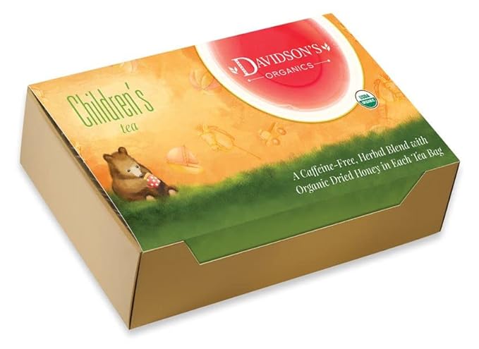 Davidson's Organics, Children's Tea, 100-count Individually Wrapped Tea Bags
