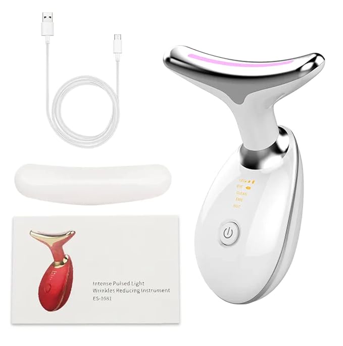 3 in1 Anti Wrinkle Removal, Face Neckk, Vibration Massage, Double Chin Reducer Improve Tighteninn