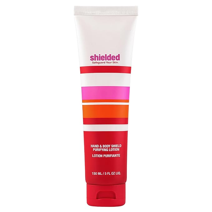 Beauty Hand & Body Shield Purifying Lotion Hydrating Protective Moisturizer with Silver Citrate & Hyaluronic Acid, 150ml
