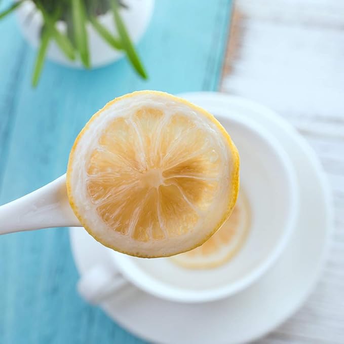 Lemon Slices Tea,Organic Nature Sun-Dried Lemon Slices,Fragrance Citrus Fruit,Chinese Flora Herbal Tea Supplement-45G