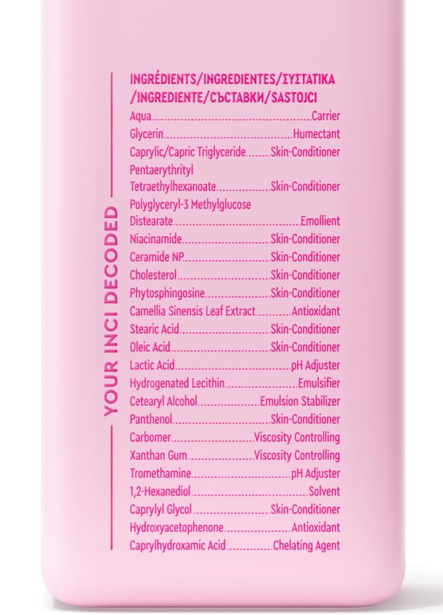 BYOMA Moisturizing Gel Cream - Barrier Repair Cream/Gel Face Lotion with Niacinamide and Green Tea - Ceramide Face Moisturizer for Dry Skin - Alcohol Free, Oil Free Face Moisturizer - 1.69 fl. oz