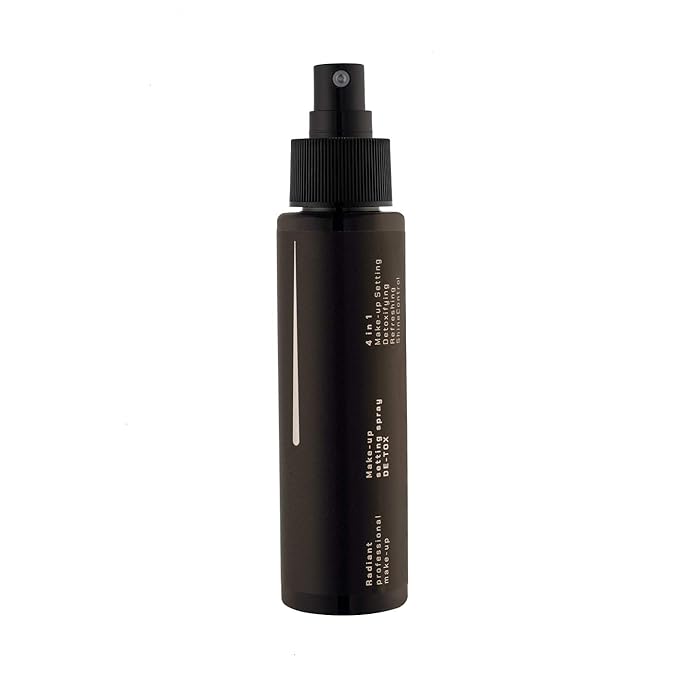 Radiant Professional De-Tox Makeup Setting Spray- Long Lasting Facial Makeup Fixing Spray- Oil Control Matte Face Finishing Spray For All Skin Types- Stabilizes Makeup & Protects Skin- 3.38 fl oz
