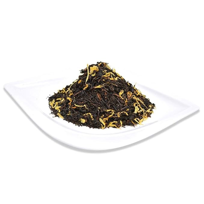 Organic Positively Tea Company, Passion Fruit Black Tea, Loose Leaf, 16 Ounce