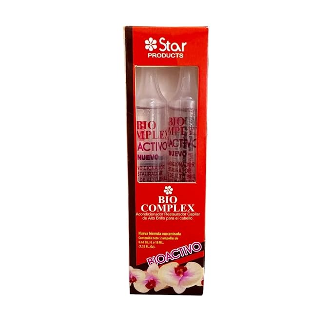 Dominican Hair Product Bio Complex Ampoulle .61oz - 1 Ampoule