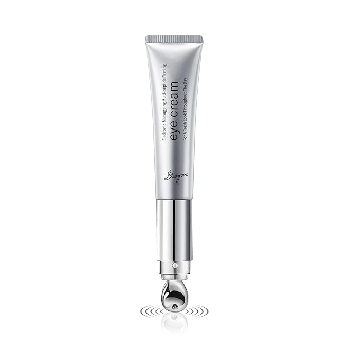 Under Eye Cream | Electric Wrinkle Eraser Massaging Eye Cream | With Multi-Peptide Firming & Retinol & Caffeine & Niacinamide | Anti-Aging for Puffiness Bags Under Eyes