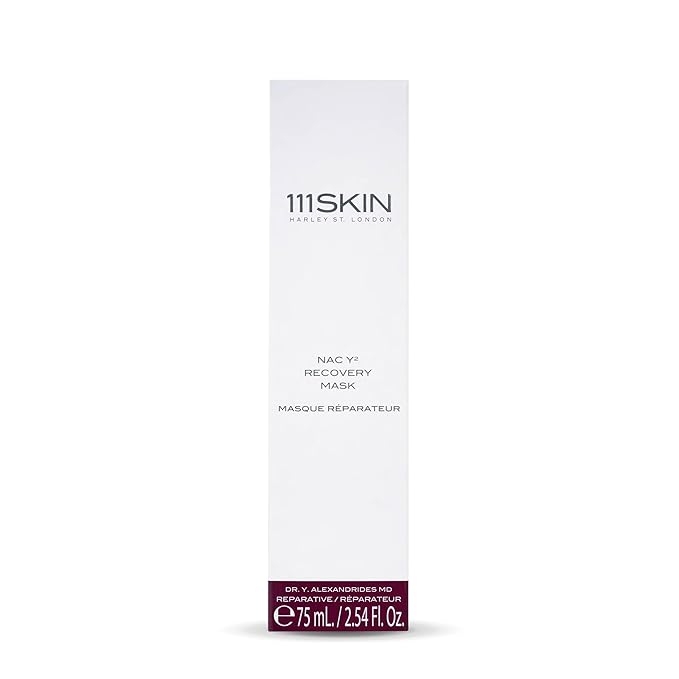 111SKIN NAC Y2 Recovery Mask, Antioxidant Facial Mask for Women and Men, Redness Relief, Skin Barrier Support, 2.53 oz