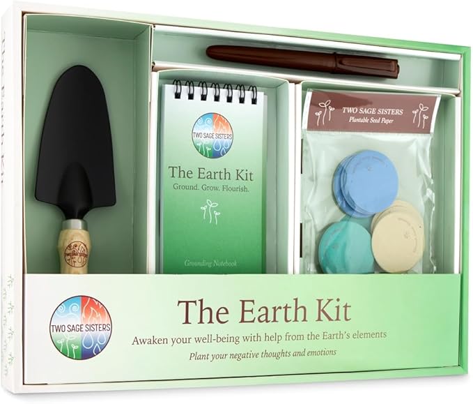 The Earth Kit – Jump Into Spring with Selfcare – Bury Negative Thoughts for Relaxation – Care Kit by Two Sage Sisters