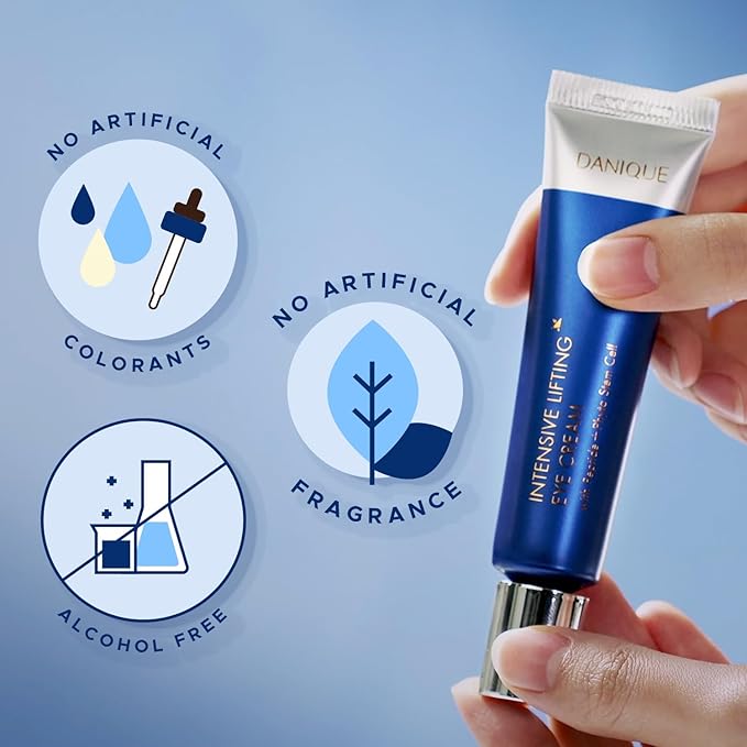Danique Intensive Lifting Eye Cream – Peptide Phyto Stem Cell, Helps Improve Skin Appearance, Hydrates, and Smooths the Look of Fine Lines (20ml)