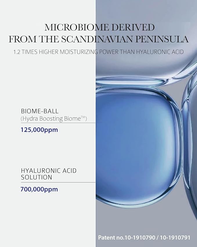 MADECA DERMA Hydra Boosting Microbiome Ampoule – Deep Hydration with Hyaluronic Acid & Panthenol, Korean Skincare for Intense Moisture, Skin Barrier Repair & Plumping (0.23 fl oz x 5 Bottles)