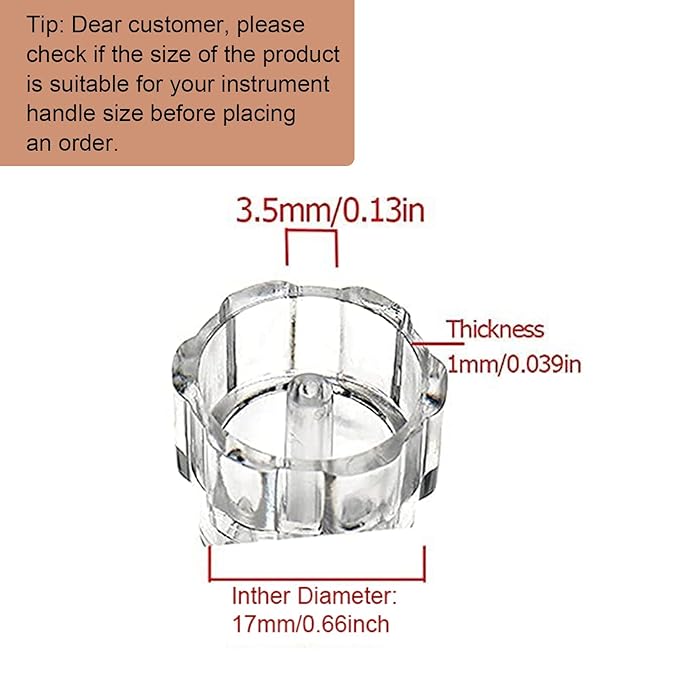 Elitzia Plastic Hydro Dermabrasion Microderma Heads Hydro Facial Aqua Peel Tips Water Peeling Caps Facial Care Skin Cleaning Tool Beauty Machine Replacement Spare Parts 8pcs Per Set(Transparent)