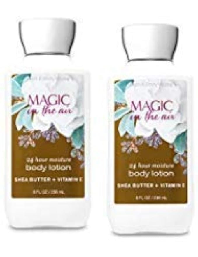 Bath and Body Works 2 Pack Magic in the Air Super Smooth Body Lotion 8 Oz