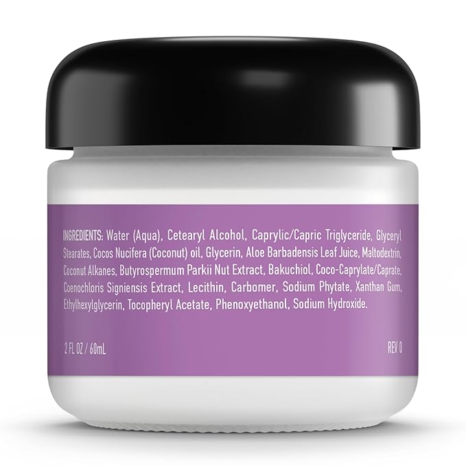 TruSkin Longevity Moisturizing Cream – Revolutionary Face Moisturizer with Bakuchiol & Snow Algae – Healthy Aging Gentle Retinol Alternative, Firmer-Looking Skin, 2 fl oz