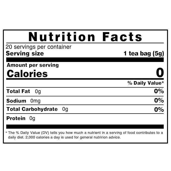 TEARELAE - Chrysanthemum Cassia Seed Tea - 5g x 20 Counts - Burdock Root, Goji Berry, Honeysuckle, Osmanthus - Combination Herbal Tea Bags