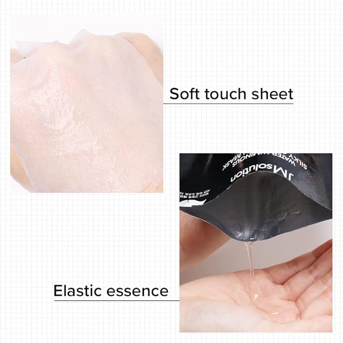 JMSolution Water Luminuous Silky Cocoon Black + Heart Leaf Cleansing Oil