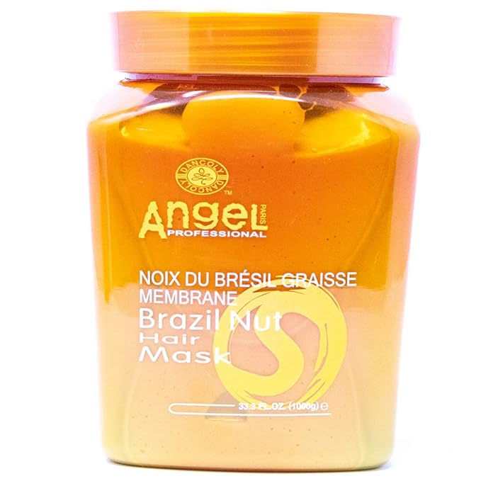 Angel Paris Professional Brazil Nut Hair Mask, 33.3 oz,