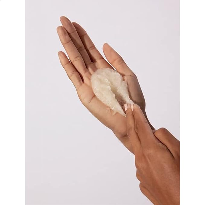 OUAI Scalp & Body Scrub, Melrose Place - Exfoliating Body Scrub with Sugar & Coconut Oil Blend for Smooth, Moisturized Skin - Gentle Scalp Scrub for Removing Product Build Up (8.8 Oz)