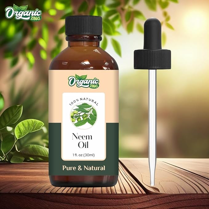 Neem (Azadirachta Indica) Oil | Pure & Natural Carrier Oil for Skin Care & Hair Care - 30ml/1.01fl oz