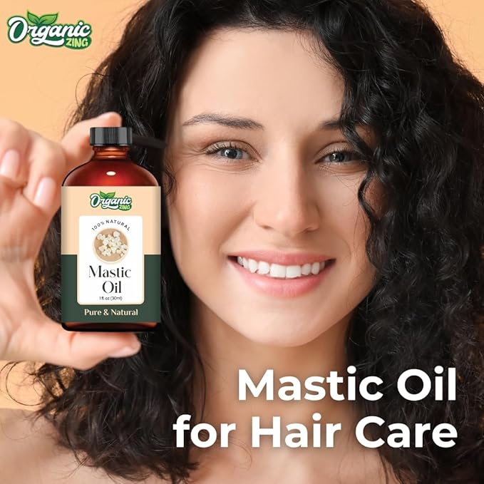 Mastic (Pistacia Lentiscus) Oil | Pure & Natural Essential Oil for Skincare, Aroma & Massage- 30ml/1.01fl oz