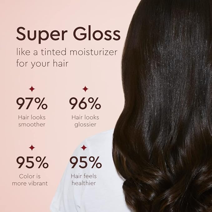 Glaze Sleek Espresso Super Color Conditioning Gloss 6.4fl.oz & GlaziPlex Super Bond Repair Hair Treatment, 120ml. 4-in-1 Deep Conditioning Hair Mask