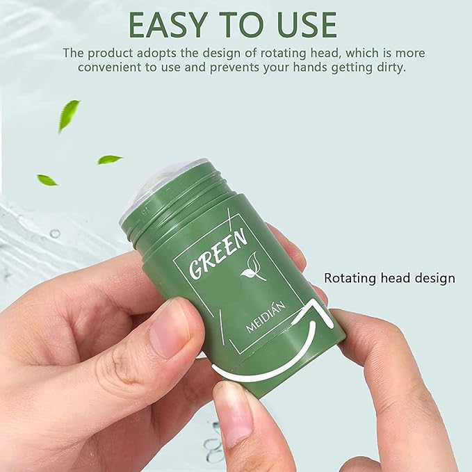 2 Pack Purifying Clay Clean Face Mask, Cleansing Mask Blackhead Remover, Face Moisturizes Oil Control Deep Clean Pore for Men and Women