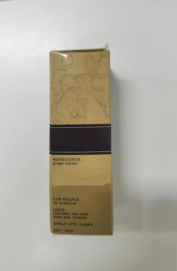 5 Bottle Abdominal Drainage Ginger Oil,Belly Drainage Belly Off Massage Oil Massage Liquid