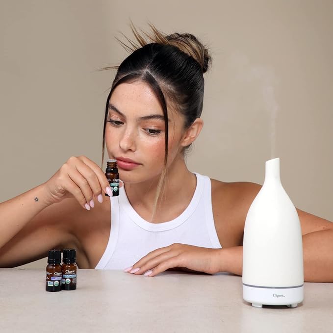 Cliganic Organic Essential Oils Blend - Deep Breaths - State of Flow (Packaging May Vary)