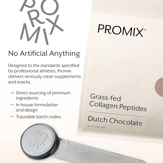 ProMix Nutrition Whey Protein Powder, Chocolate Peanut Butter - Grass-Fed - Post Workout Fitness & Nutrition Shakes, Smoothies, Baking & Cooking Recipes - Gluten-Free - 2.5 Pound (Pack of 1)