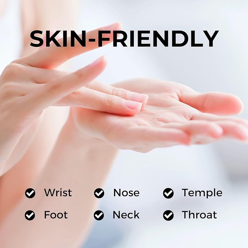 Benatu Eucalyptus Essential Oil Roller, Pre-Diluted Natural Aromatherapy Blend Travel Size Roll On for Skin Care, Body Topical Massage - Hair, Nail 10ml