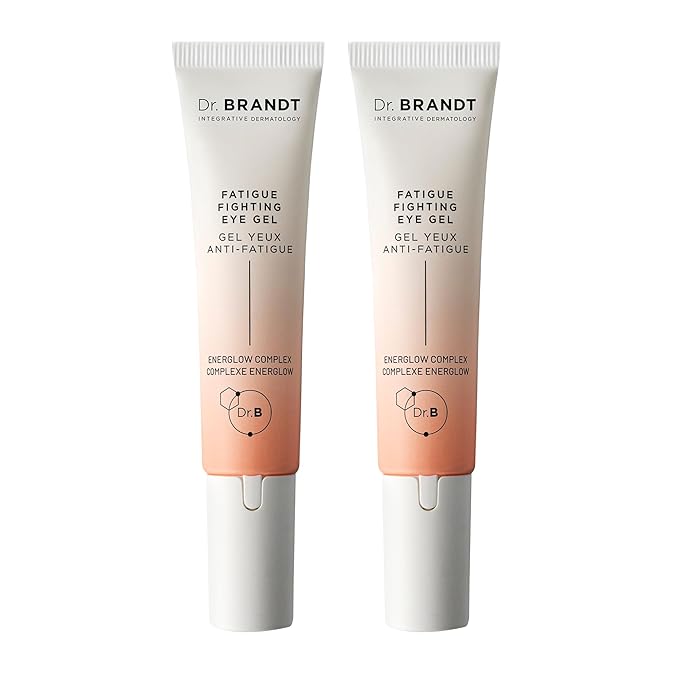 Dr. Brandt iD-STRESS Fatigue Fighting Eye Gel - 0.5 fl oz, Pack of 2 - Rapidly Diminishes Signs of Dryness, Fatigue & Dark Circles in the Eye Area