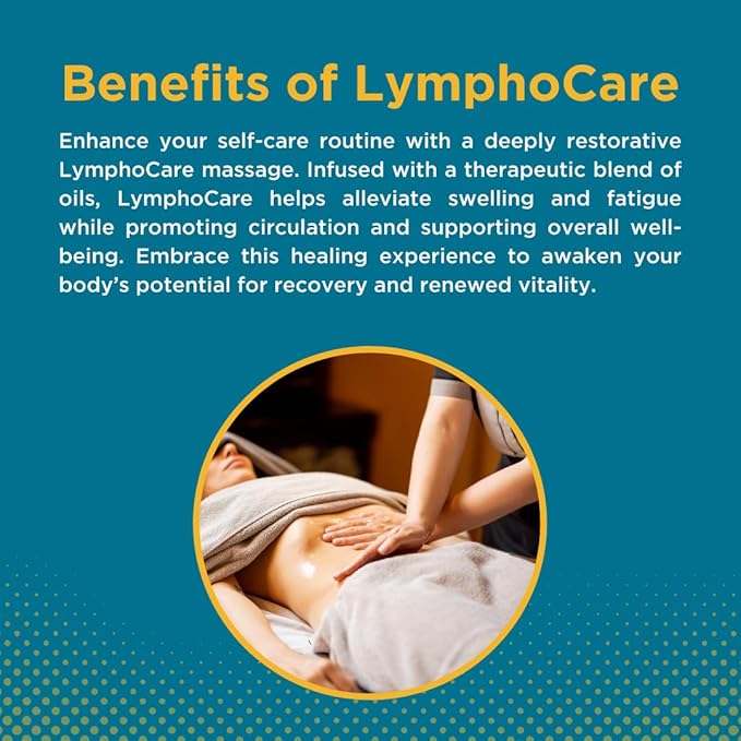 LymphoCare Massage Oil and Skin Lotion 8oz