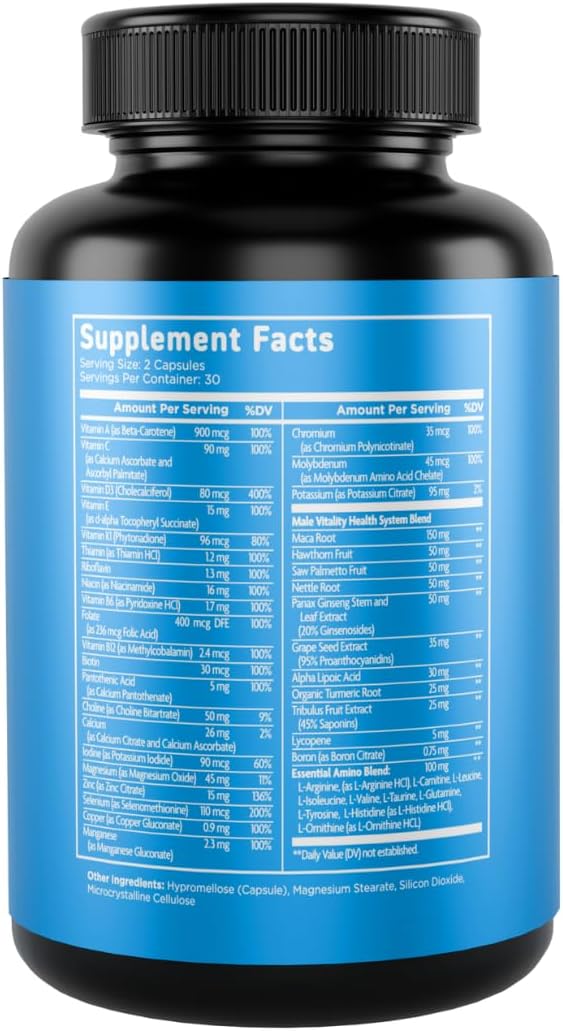 Vital Vitamins Multi Collagen Capsules + Men's Multivitamins