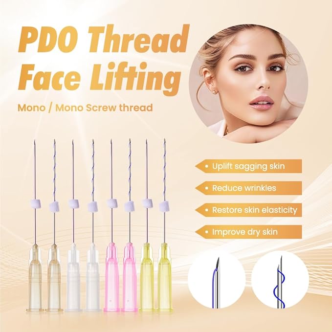 PDO Thread(Mono 26G 60MM) Lift/Face Body Lifting/Smooth Mono Type 26G 60mm(50pieces)