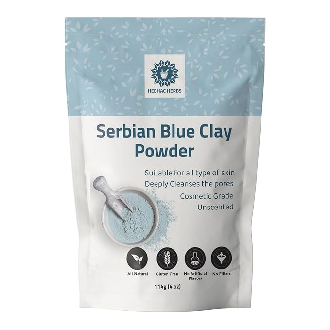 Serbian Blue Clay, Morocan Red clay