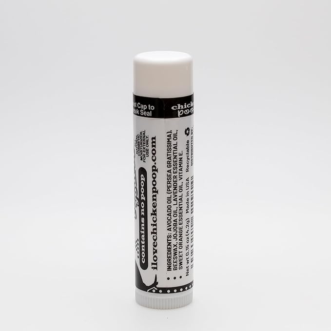Free Range Chicken Poop (Lip Junk) 0.15 oz Lip Balm (Pack of 2)
