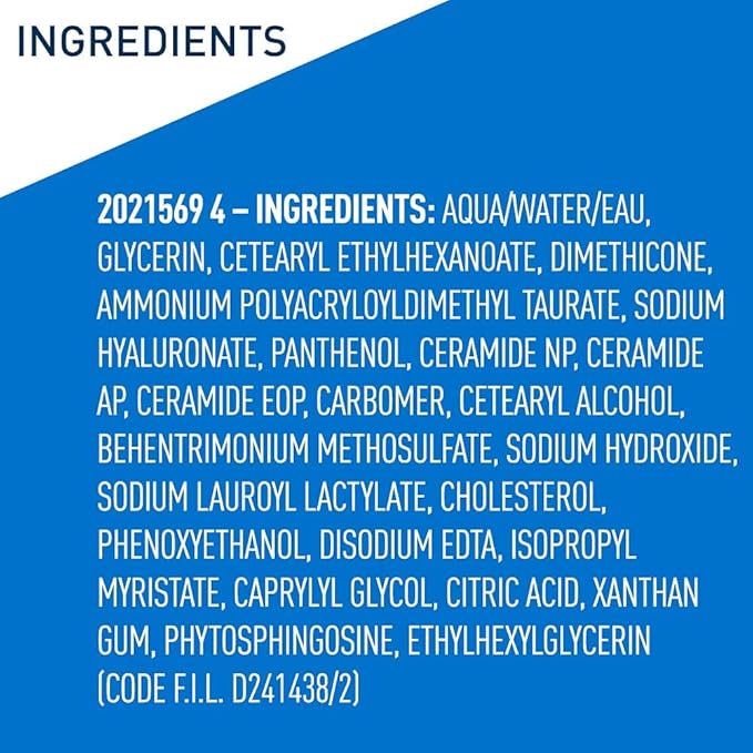 Cerave Hyaluronic Acid Serum for Face with Vitamin B5 and Ceramides, Hydrating Face Serum for Dry Skin, Fragrance Free, 1 Ounce