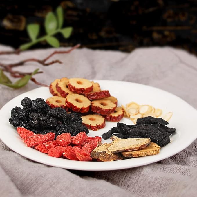 Wubao Tea Men's Tea Husband Tea Men's Kidney Tea Supplement Root Eight Treasure Five Tea 500g (25g/bag total 20 bags) 五宝茶 男人茶 老公茶男人生肾茶补养根八宝五宝茶500g(25克/袋共20袋)