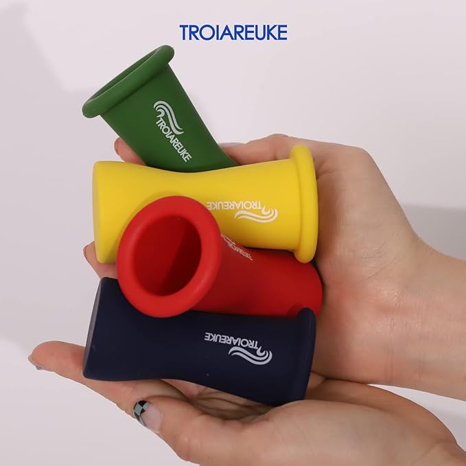 TROIAREUKE Lifting Cupping Therapy / Facial Cupping Therapy Kit, Korean Face Massager / Cupping For Wrinkles, Facial Lifting, lymph Circulation, Muscle Relaxing, Slimming, Wrinkles and Eye Puffiness, Firming, Anti-aging, Korean Skin Care (BLUE)