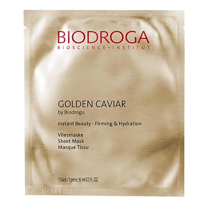 Biodroga Golden Caviar Sheet Mask 10x16ml (Salon Size)