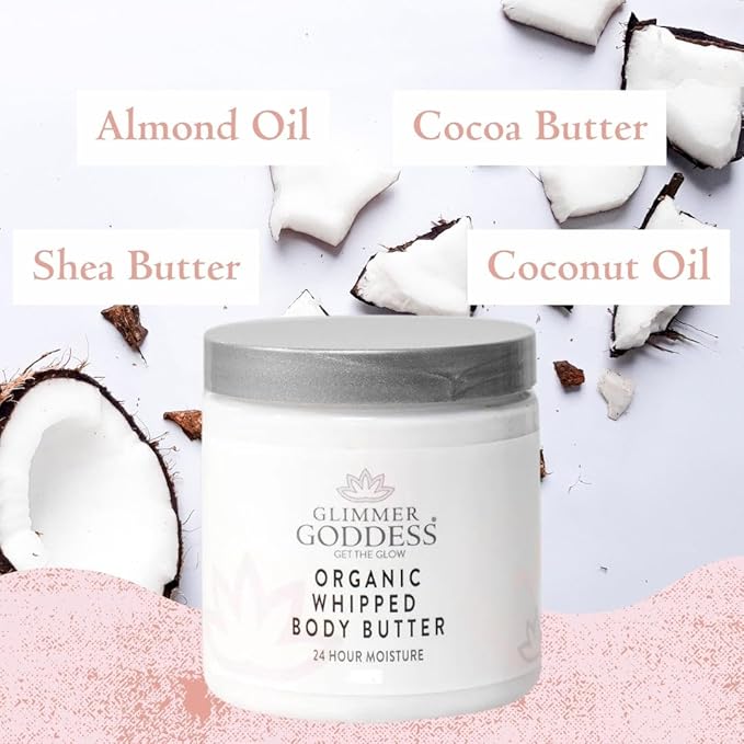 GLIMMER GODDESS Organic Whipped Body Butter (Spiced Orange)