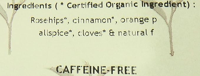 Davidson's Organics, Herbal Orange Spice, Loose Leaf Tea, 16-Ounce Bag