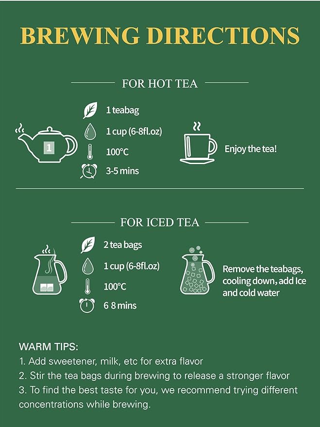 GLDNT Organic Licorice Root Tea Bags, Premium Natural Organic Licorice Tea, Warm & Natural Sweet Flavor, Caffeine Free, 100 Count